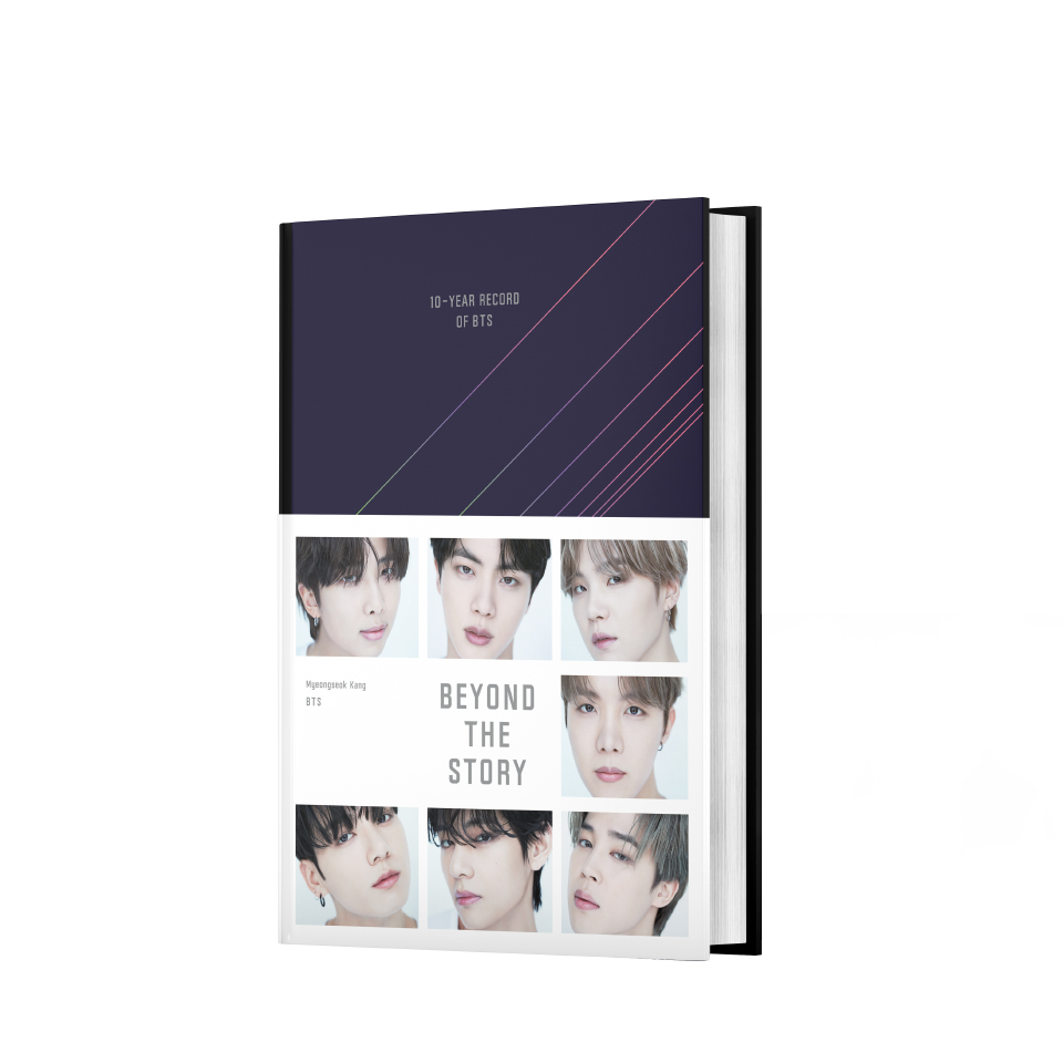 10-year record of bts - beyond the story - bìa cứng - tặng kèm 1 pet bookmark + 8 photo cards + 1 poster a3 - Ảnh 3