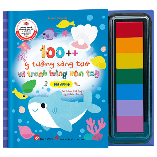 100++ Ý Tưởng Sáng Tạo Vẽ Tranh Bằng Vân Tay - Cuộc Sống Quanh Em - Bìa Cứng - Ảnh 13