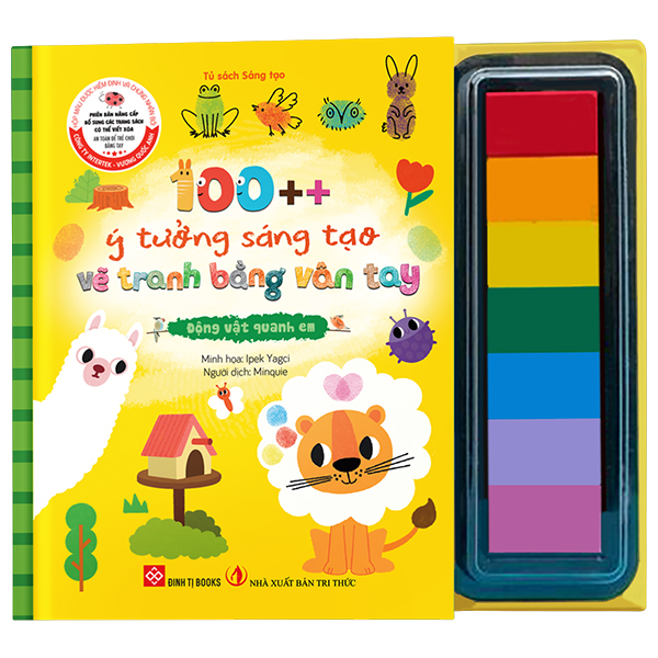 100++ Ý Tưởng Sáng Tạo Vẽ Tranh Bằng Vân Tay - Đại Dương - Bìa Cứng - Ảnh 12