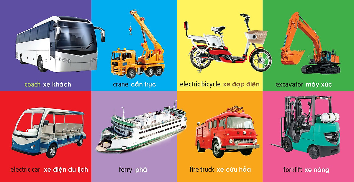 101 từ đầu tiên: giao thông (tái bản 2021) - Ảnh 3