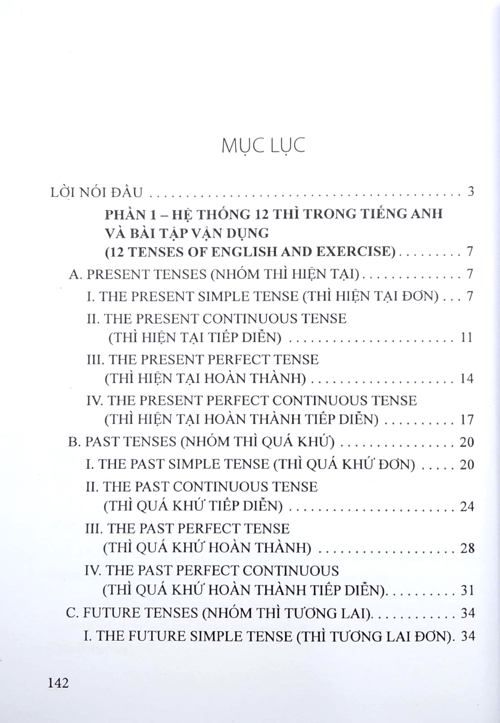 700 động từ bất quy tắc và ngữ pháp các thì trong tiếng anh - Ảnh 2