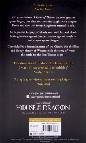 a song of ice and fire: fire and blood - the inspiration for hbo's house of the dragon - Ảnh 6