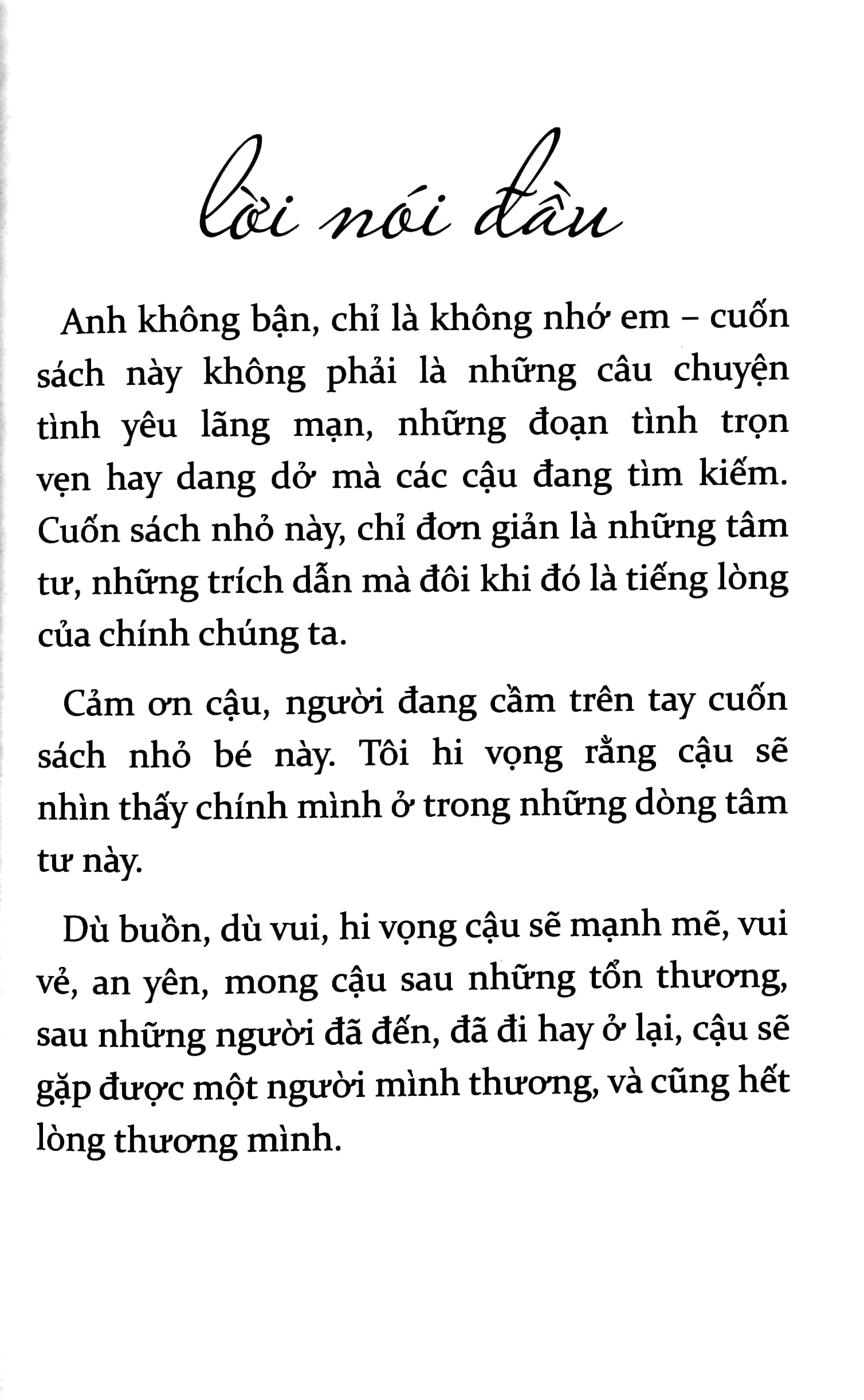 anh không bận, chỉ là không nhớ em (tái bản 2023) - Ảnh 4