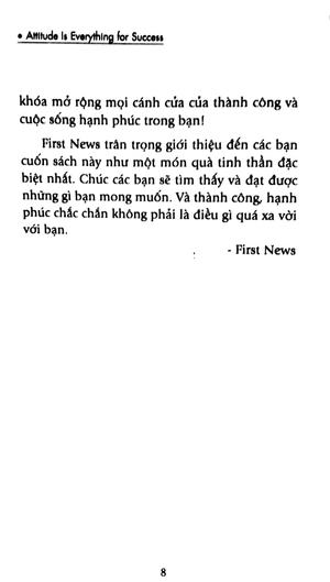 attitude is everything for success - thay thái độ đổi cuộc đời - tập 2 (tái bản 2023) - Ảnh 7