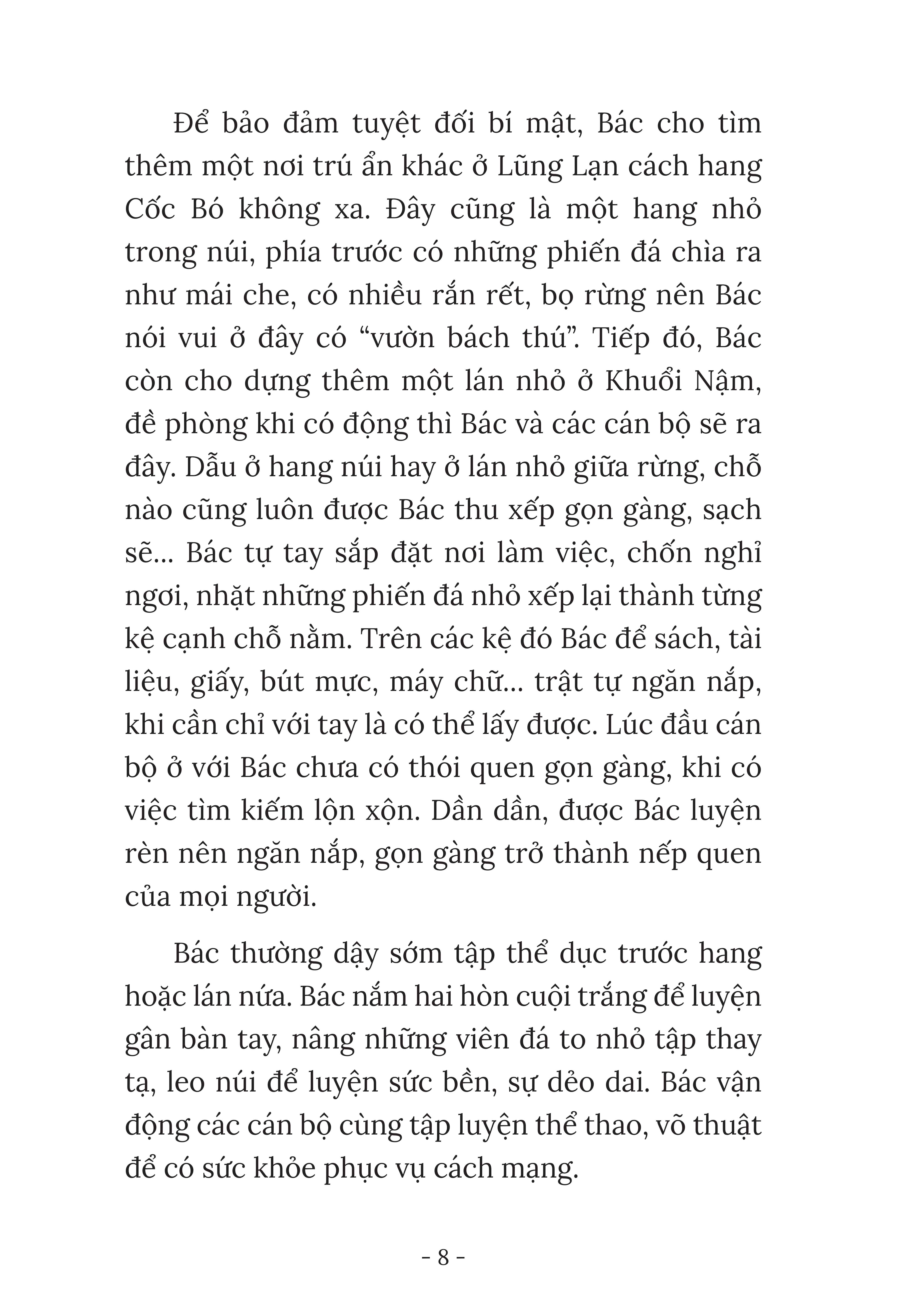 bác hồ tấm gương mẫu mực về sự giản dị (tái bản 2024) - Ảnh 8