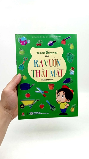 bé chơi sáng tạo - tập 2 - ra vườn thật mát (dành cho trẻ 3 tuổi) - Ảnh 7
