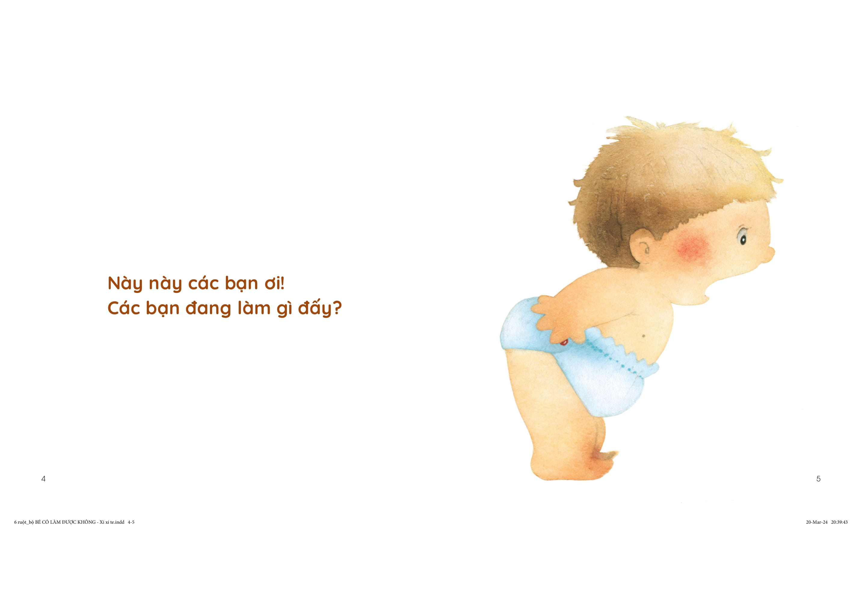 bé có làm được không? - xi xi tè - Ảnh 2
