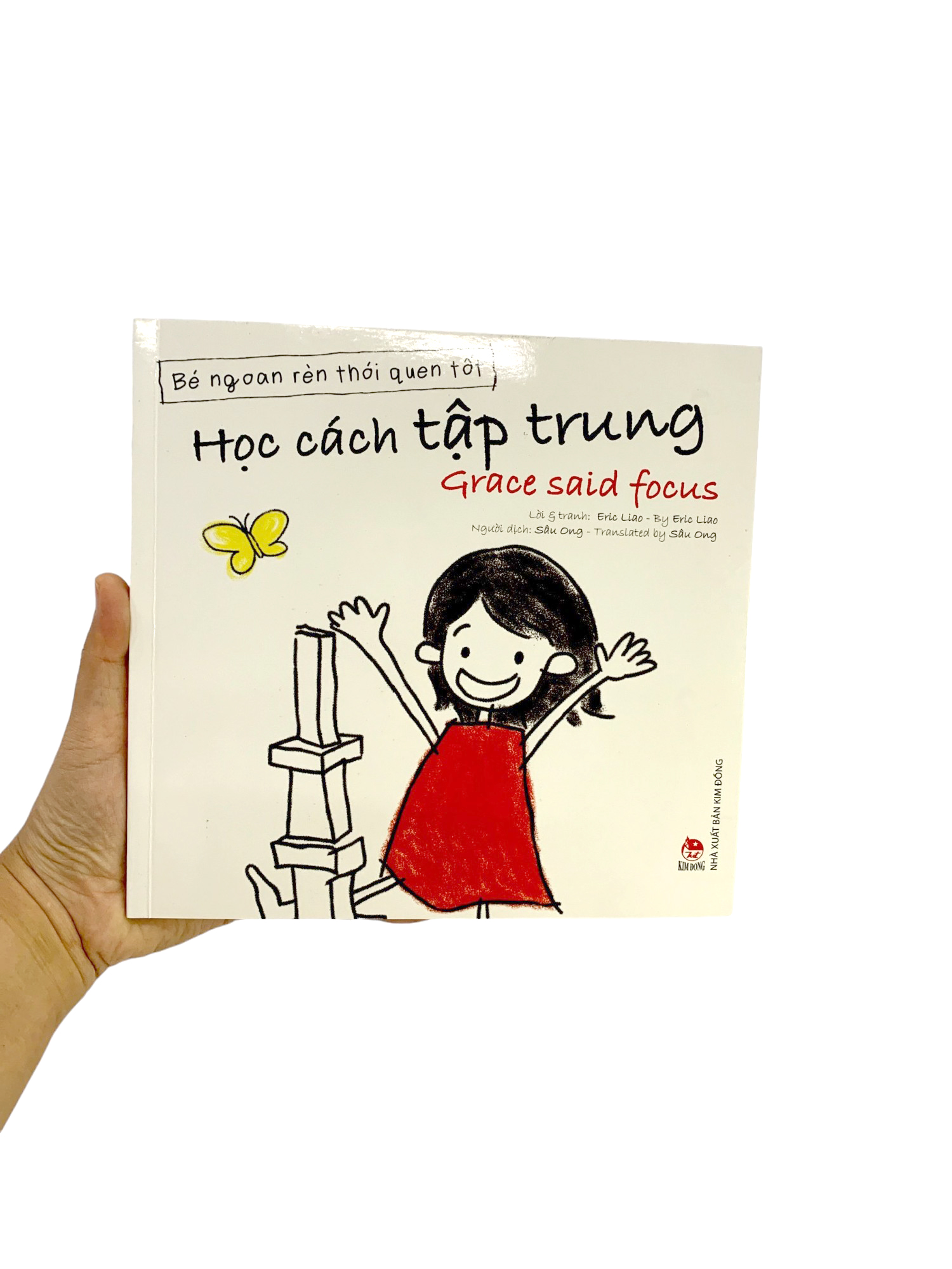 bé ngoan rèn thói quen tốt - học cách tập trung - grace said focus - Ảnh 7