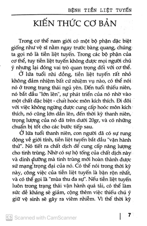 bệnh tiền liệt tuyến - giải pháp dự phòng và điều trị bệnh (tái bản) - Ảnh 5