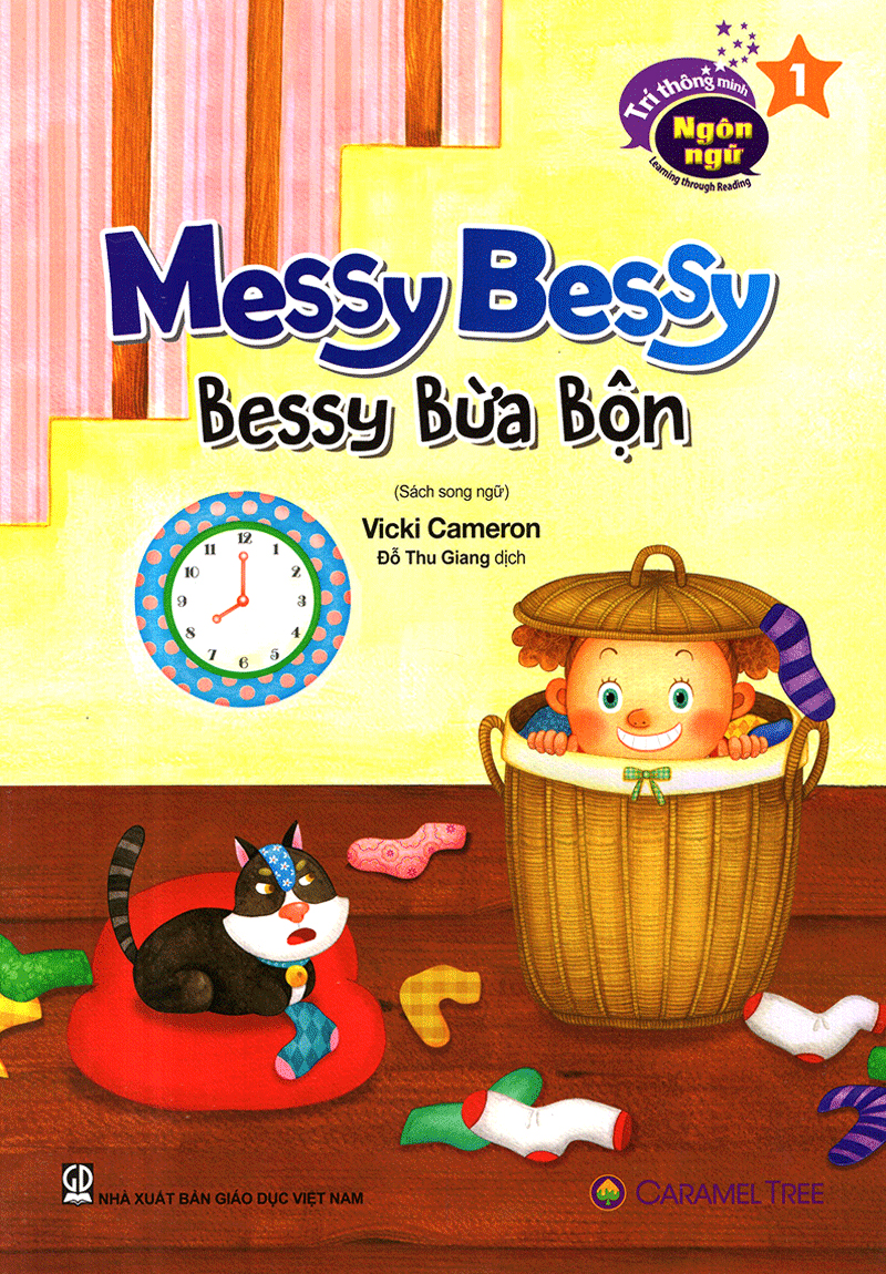 bessy bừa bộn - messy bessy (song ngữ) (tái bản 2019) - Ảnh 2