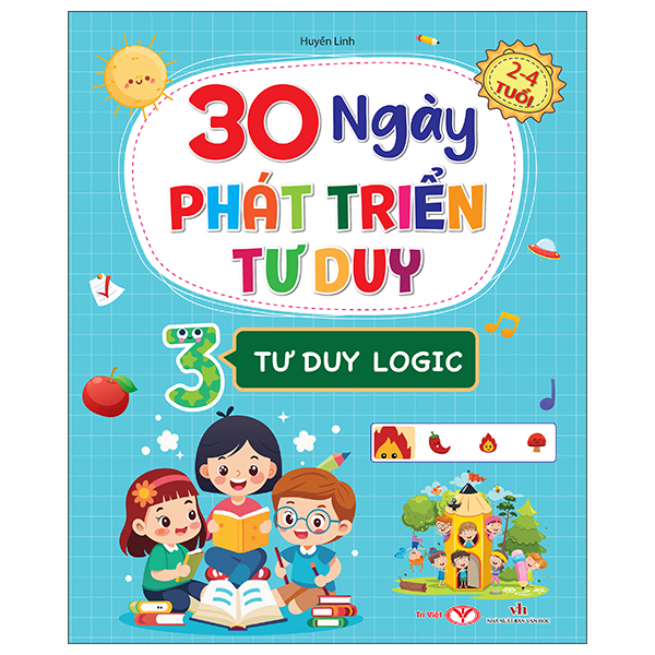 Bộ
30 Ngày Phát Triển Tư Duy - 2-4 Tuổi - Tập 2 - Nhận Biết Và Ghi Nhớ - Ảnh 3