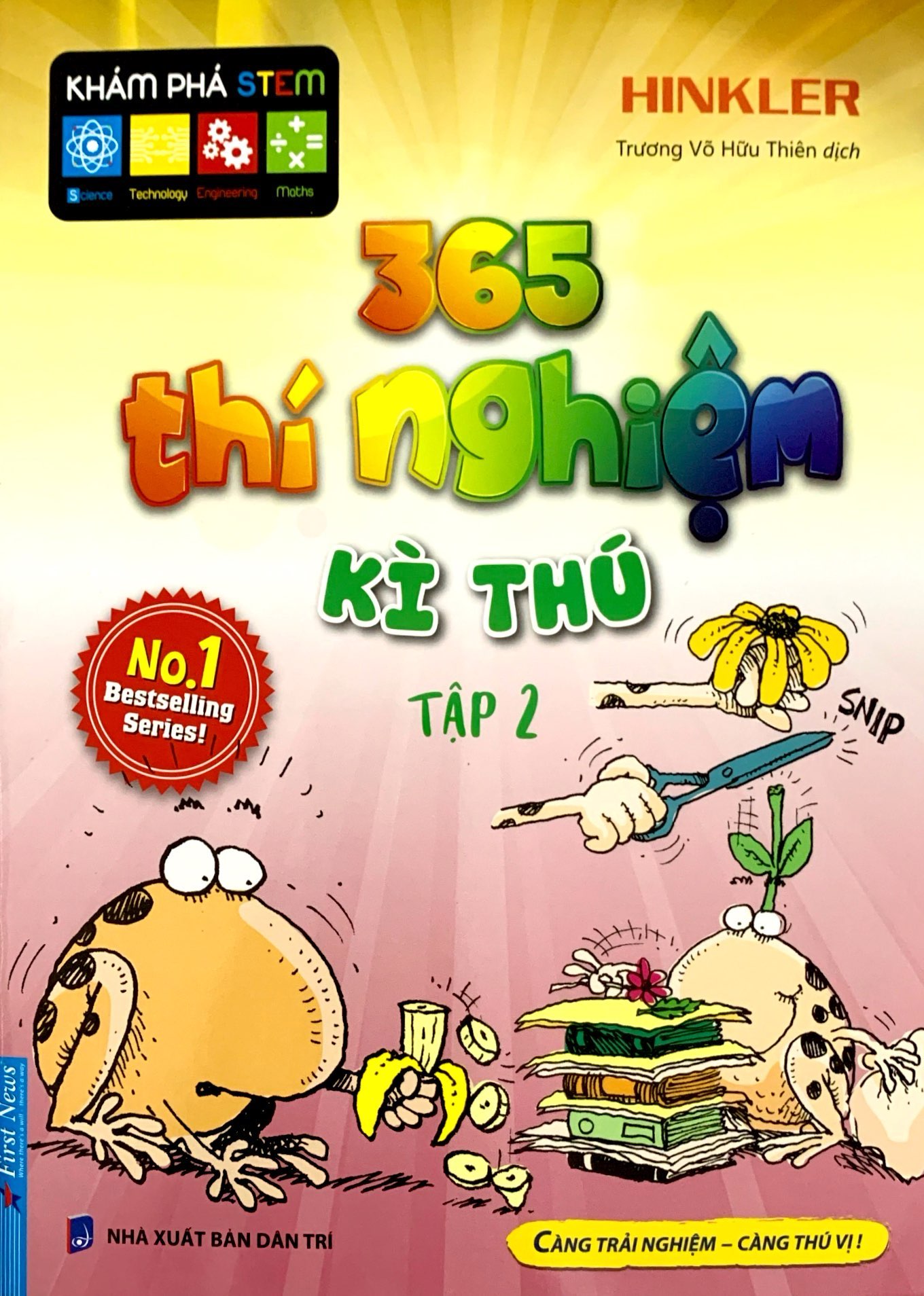 Bộ
365 Thí Nghiệm Kì Thú - Tập 2 (Tái Bản 2021) - Ảnh 3