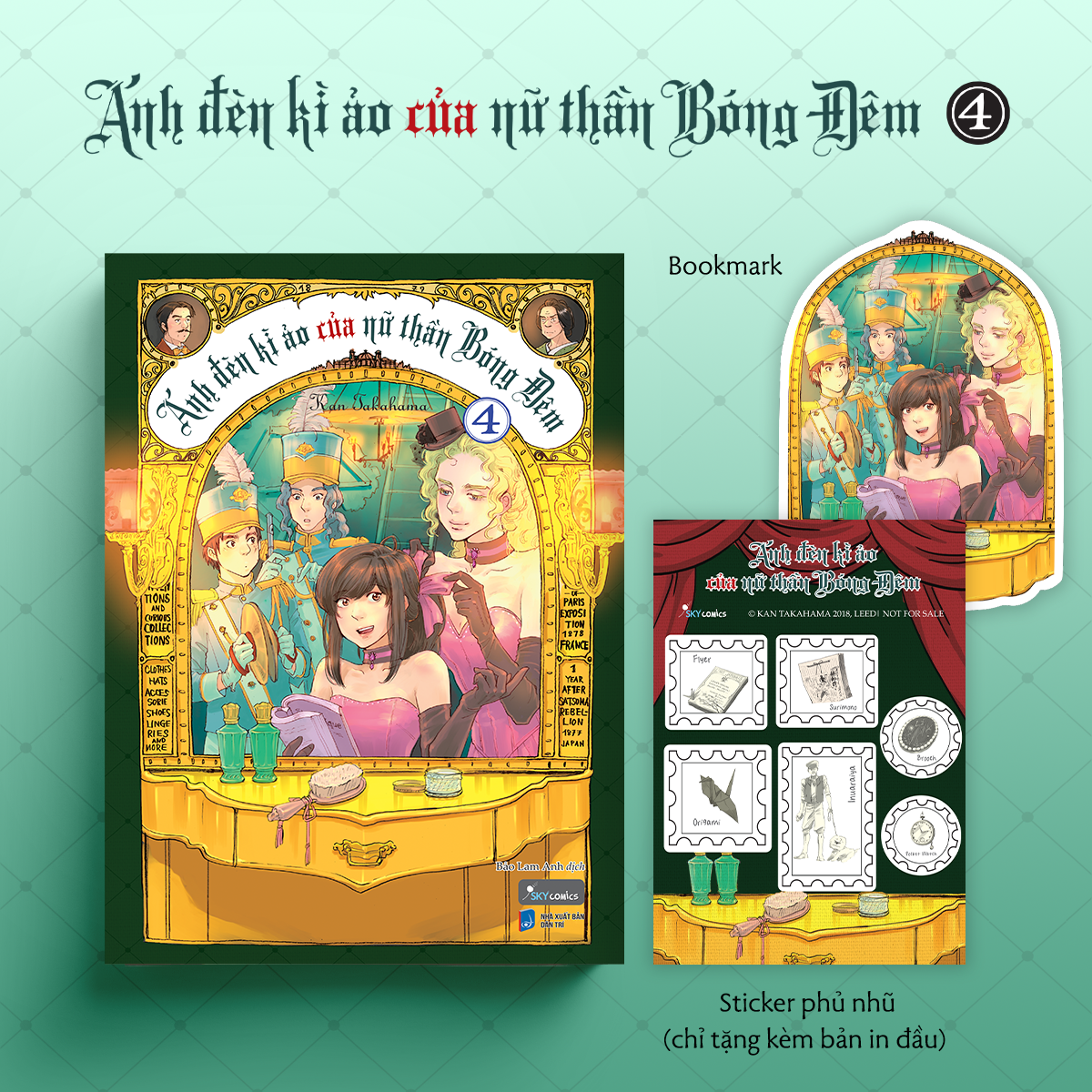 Bộ
Ánh Đèn Kì Ảo Của Nữ Thần Bóng Đêm - Tập 4 - Tặng Kèm Bookmark Bồi Cứng + Sticker Phủ Nhũ - Ảnh 2