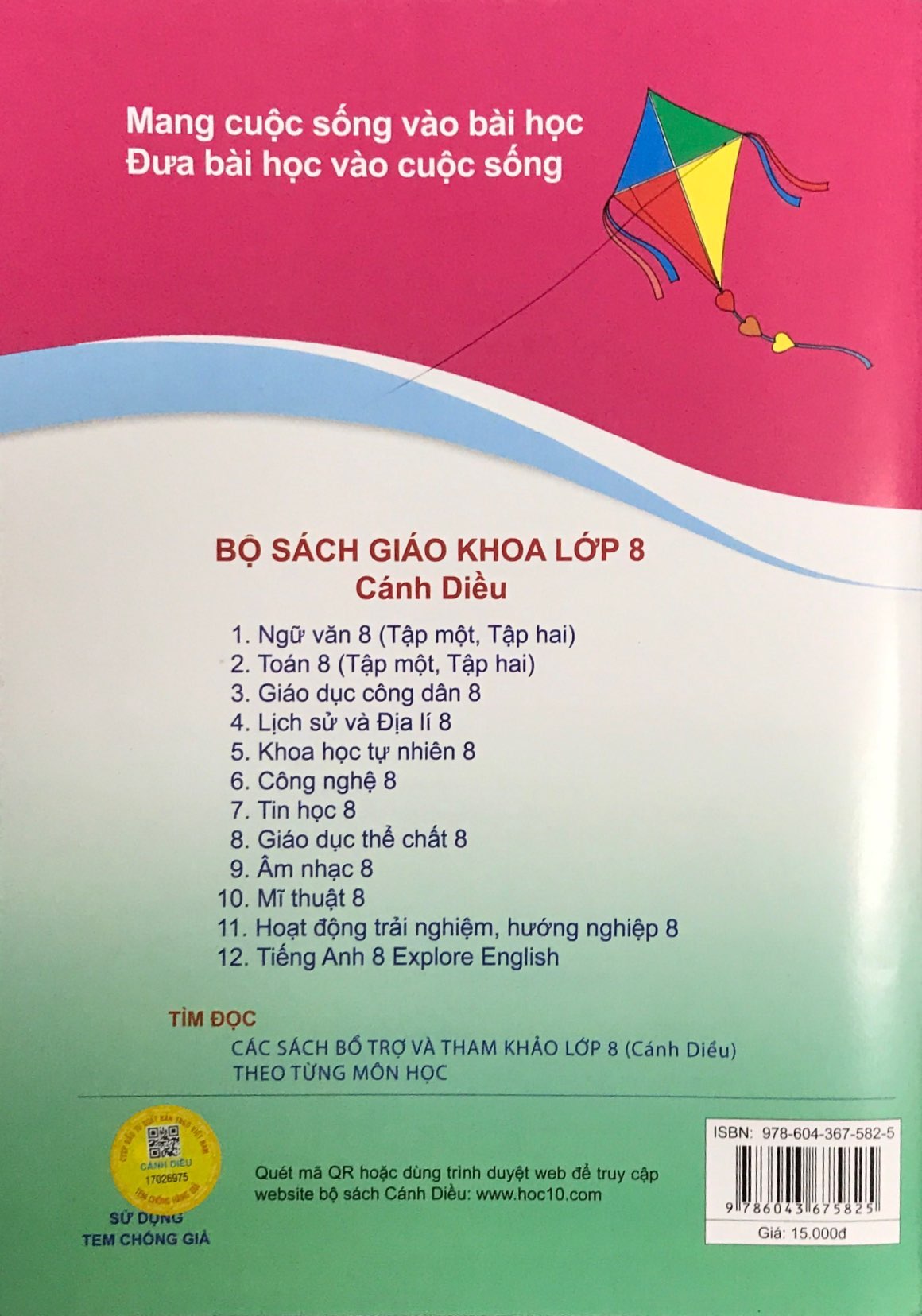 bộ bài tập công nghệ 8 (cánh diều) (chuẩn) - Ảnh 7