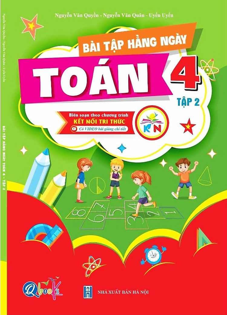 Bo
Bai Tap Hang Ngay Toan 4 - Tap 2 (Ket Noi) - Ảnh 2