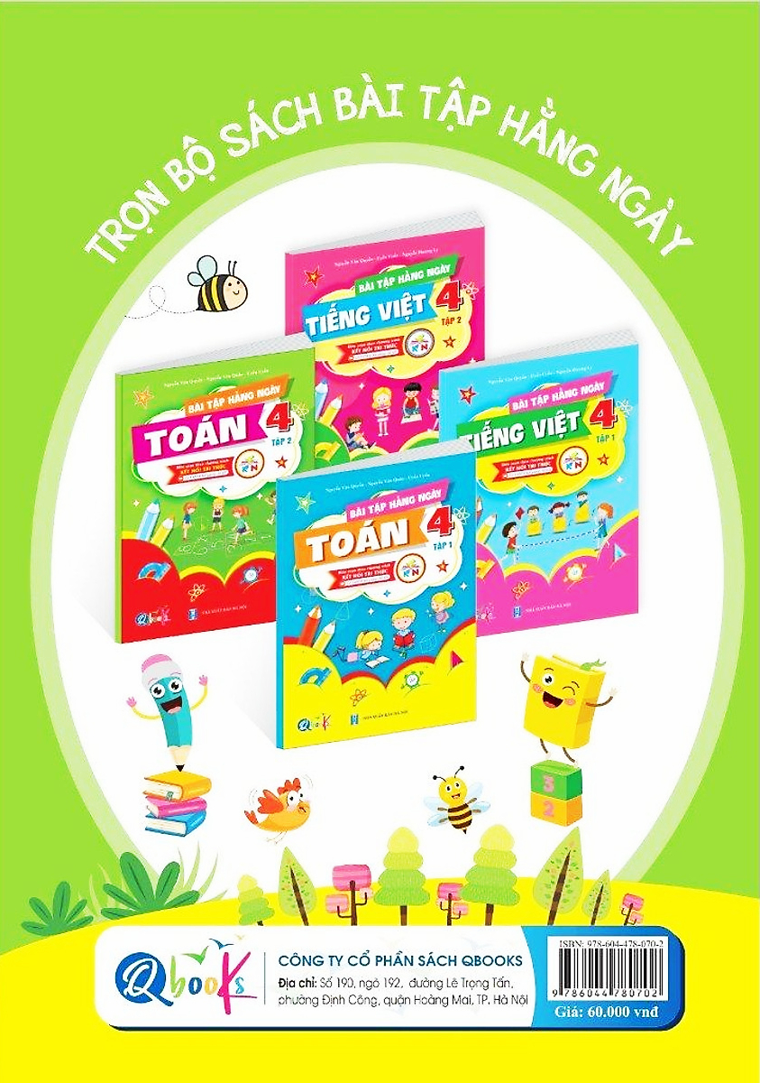 Bo
Bai Tap Hang Ngay Toan 4 - Tap 2 (Ket Noi) - Ảnh 9