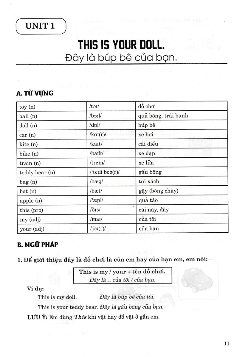 Bộ
Bài Tập Tiếng Anh 3 (Family And Friends 3 - National Edition) - Ảnh 6