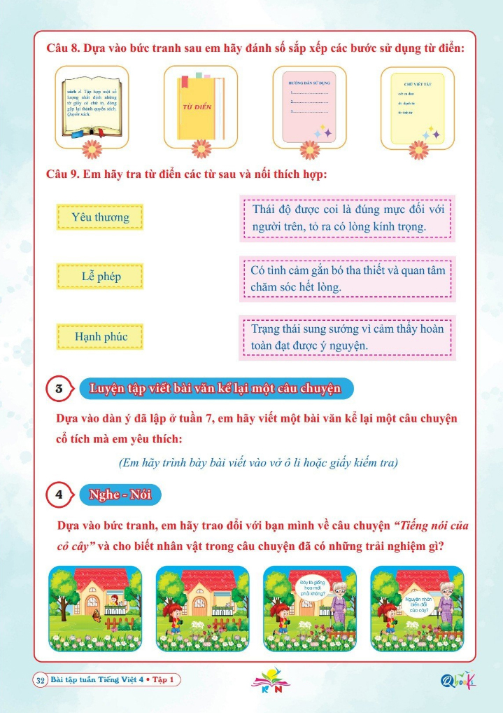 Bộ Bài Tập Tuần Tiếng Việt 4 - Tập 1 (Kết Nối Tri Thức Với Cuộc Sống) - Ảnh 6