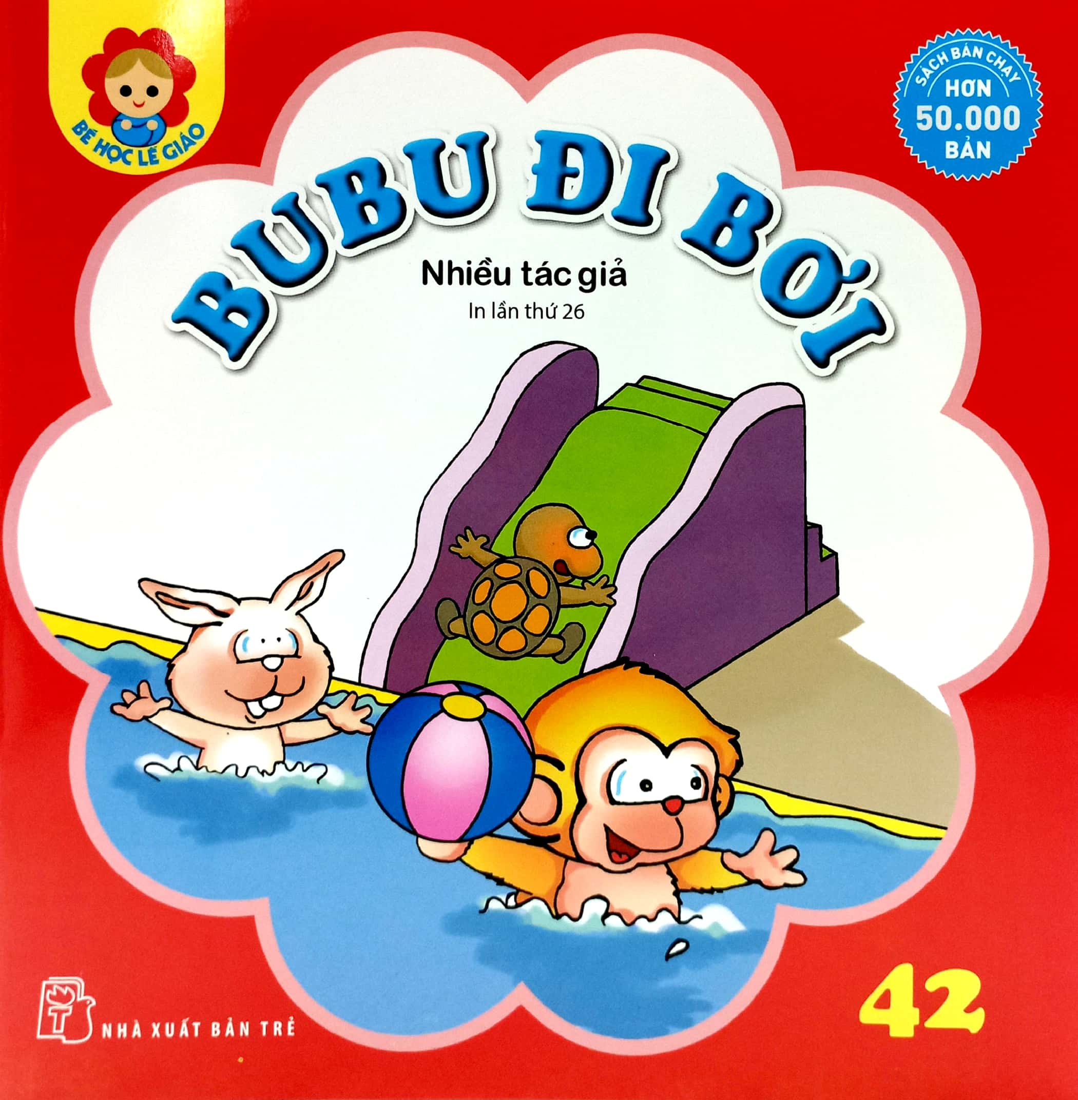 bộ bé học lễ giáo - bubu tập 42: đi bơi (tái bản 2023) - Ảnh 2