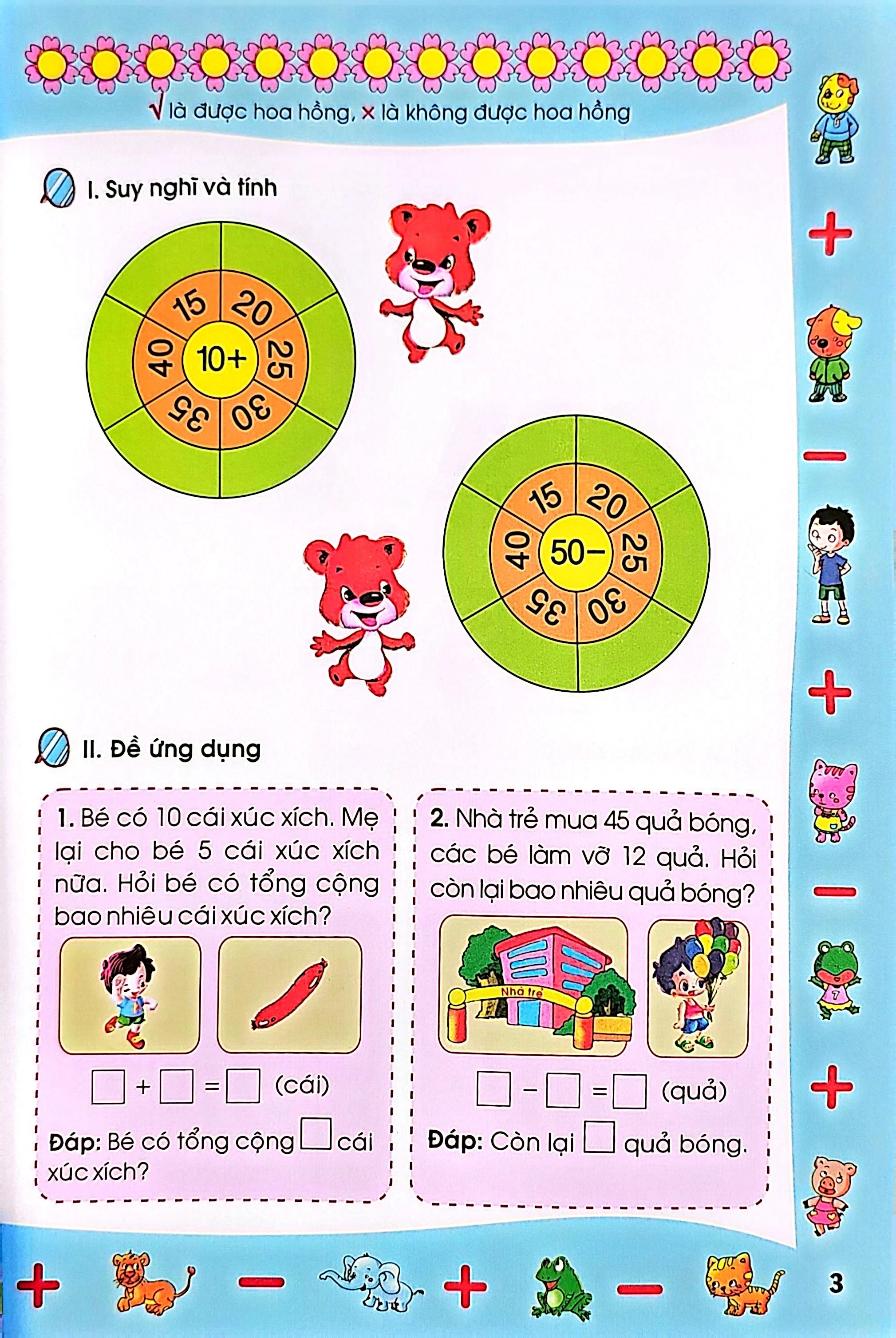 Bộ Bé Học Toán - Cộng Trừ Trong Phạm Vi 50 - Sắc Màu Toán Học (Tái Bản 2026) - Ảnh 4