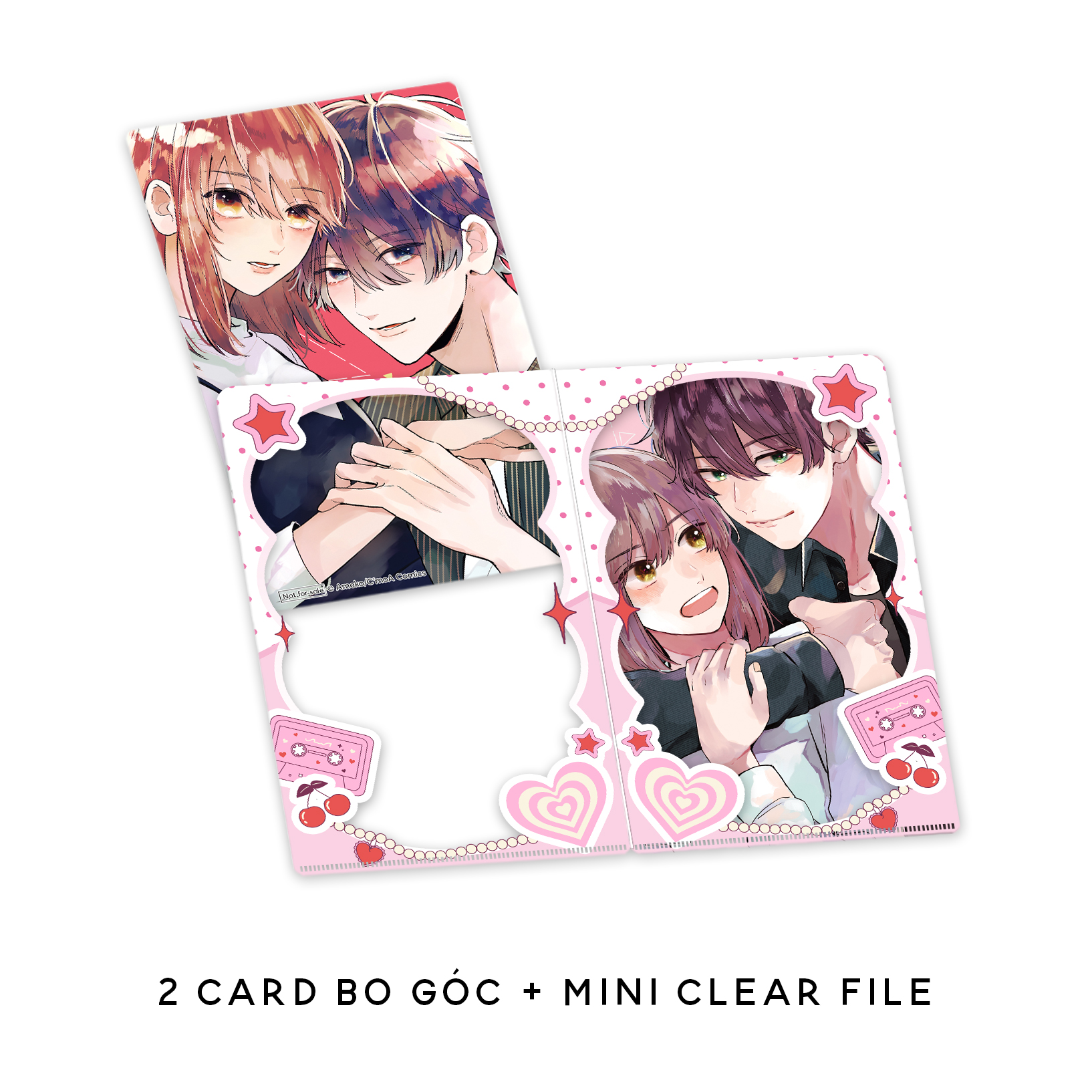 Bộ Bộ Manga - Sa Vào Lưới Tình Với Shiina: Tập 1 - 3 (Bộ 3 Tập) - Bản Đặc Biệt - Tặng Kèm 2 Sticker Tem + 2 Card PVC + 1 Mini Clearfile - Ảnh 7