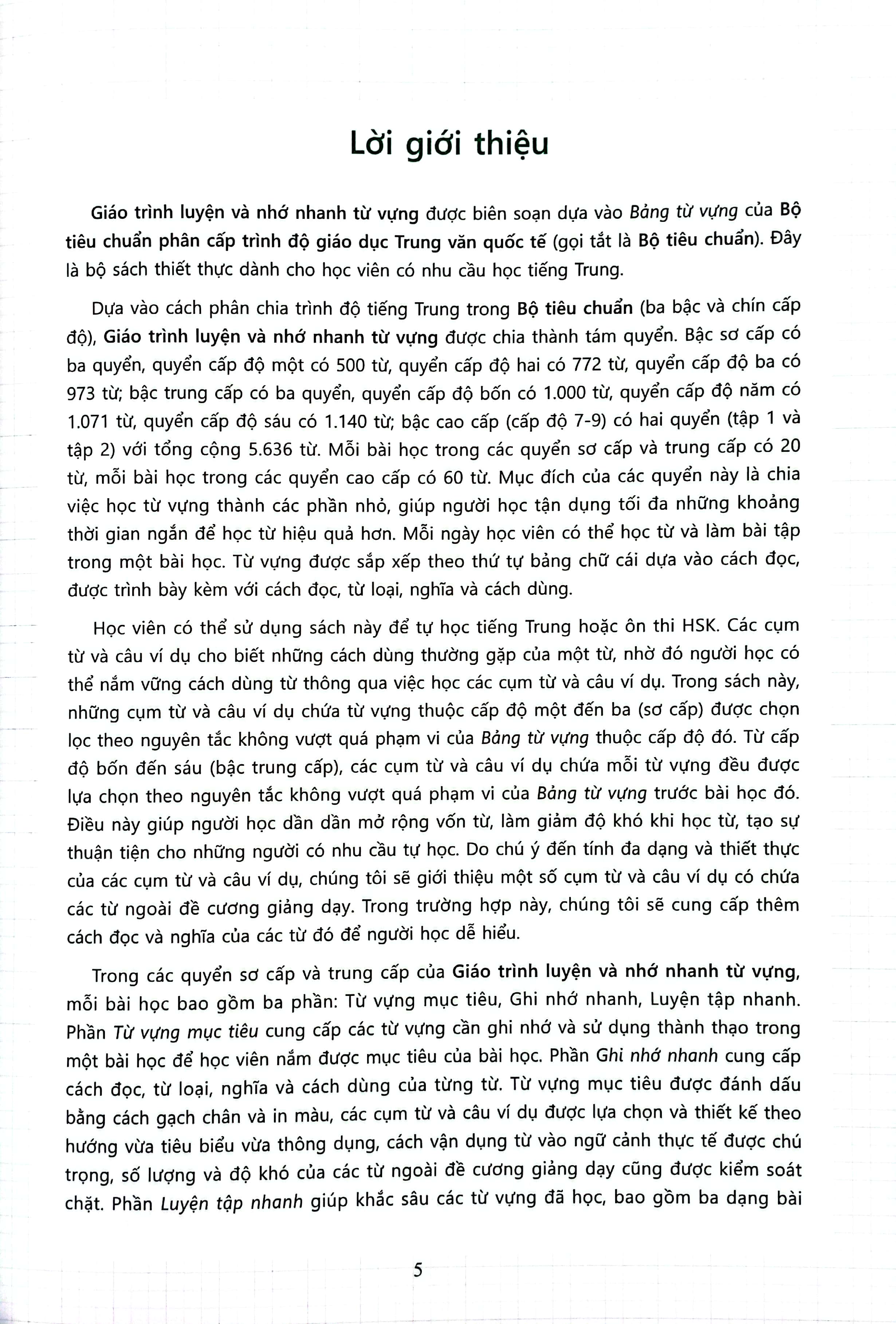 Bo
Bo Tieu Chuan Phan Cap Trinh Do Giao Duc Trung Van Quoc Te - Giao Trinh Luyen Va Nho Nhanh Tu Vung - Cap Do 5 - Ảnh 3