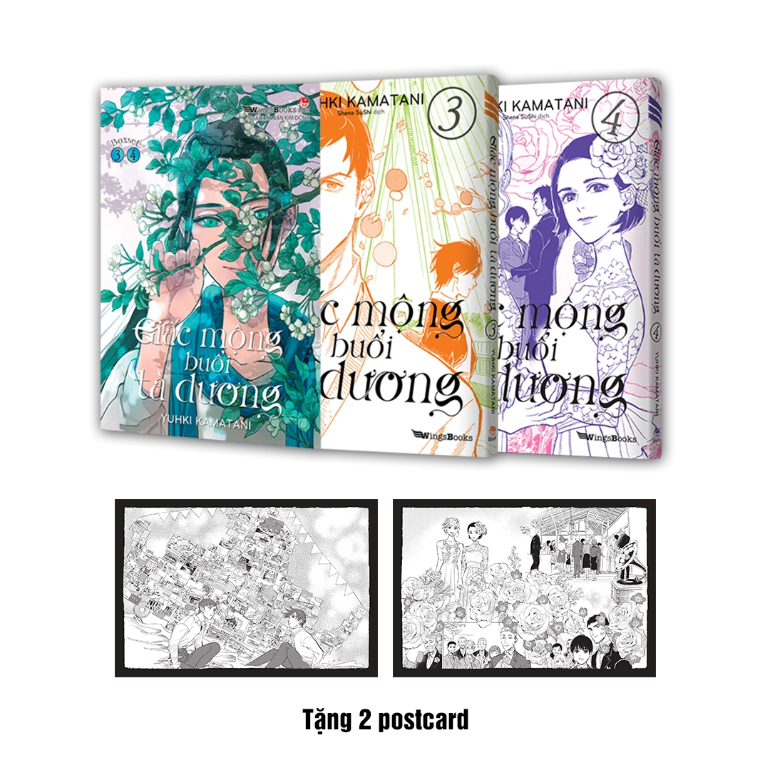 Bo
Boxset Giac Mong Buoi Ta Duong - Tap 3 + 4 (Bo 2 Tap) - Tang Kem 2 Postcard - Ảnh 8
