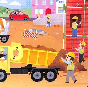 bộ busy trucks (campbell busy books 63) - Ảnh 10