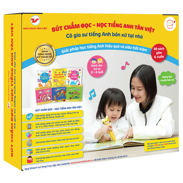 Bộ Bút Chấm Đọc-Học Tiếng Anh - Đánh Thức Năng Lực Phi Thường Từ Trẻ Thơ - Bút Hình Hổ (Dành Cho Trẻ Từ 0 Đến 10 Tuổi) - Tặng Kèm Sách Playtime In English - Level 3 - Happy Snowman - Người Tuyết Hạnh Phúc - Ảnh 25