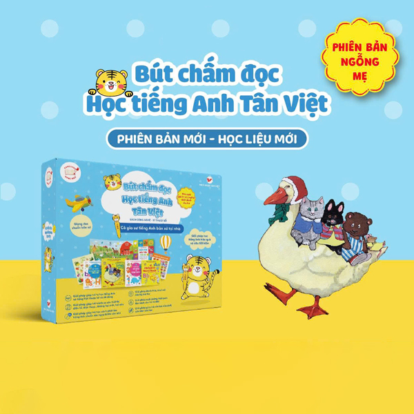 Bộ Bút Chấm Đọc-Học Tiếng Anh - Đánh Thức Năng Lực Phi Thường Từ Trẻ Thơ - Bút Hình Hổ (Dành Cho Trẻ Từ 0 Đến 10 Tuổi) - Tặng Kèm Sách Playtime In English - Level 3 - Happy Snowman - Người Tuyết Hạnh Phúc - Ảnh 26
