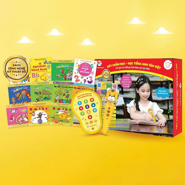 Bộ Bút Chấm Đọc-Học Tiếng Anh - Đánh Thức Năng Lực Phi Thường Từ Trẻ Thơ - Bút Hình Hổ (Dành Cho Trẻ Từ 0 Đến 10 Tuổi) - Tặng Kèm Sách Playtime In English - Level 3 - Happy Snowman - Người Tuyết Hạnh Phúc - Ảnh 29