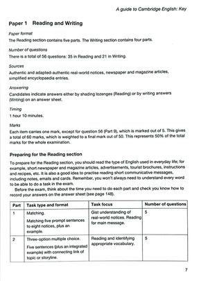 bộ cambridge english key - key english test 7 with answers (fahasa reprint edition) - Ảnh 6