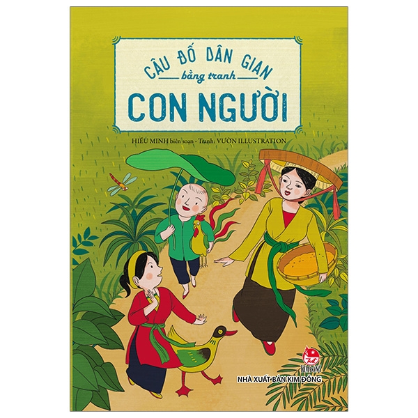 Bộ Câu Đố Dân Gian Bằng Tranh - Con Người - Ảnh 1
