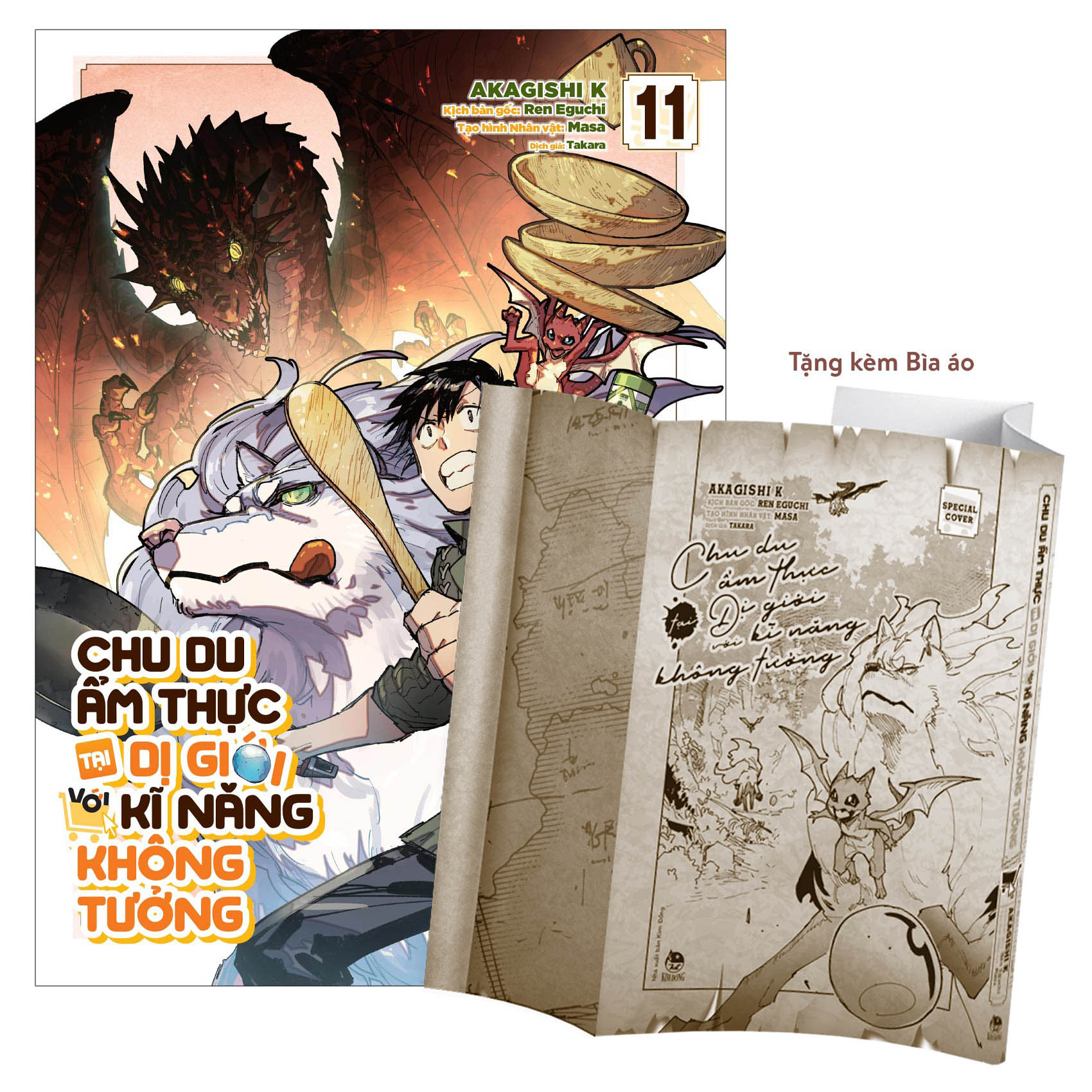 Bộ
Chu Du Ẩm Thực Tại Dị Giới Với Kĩ Năng Không Tưởng - Tập 11 - Tặng Kèm Bìa Áo Đặc Biệt - Ảnh 2