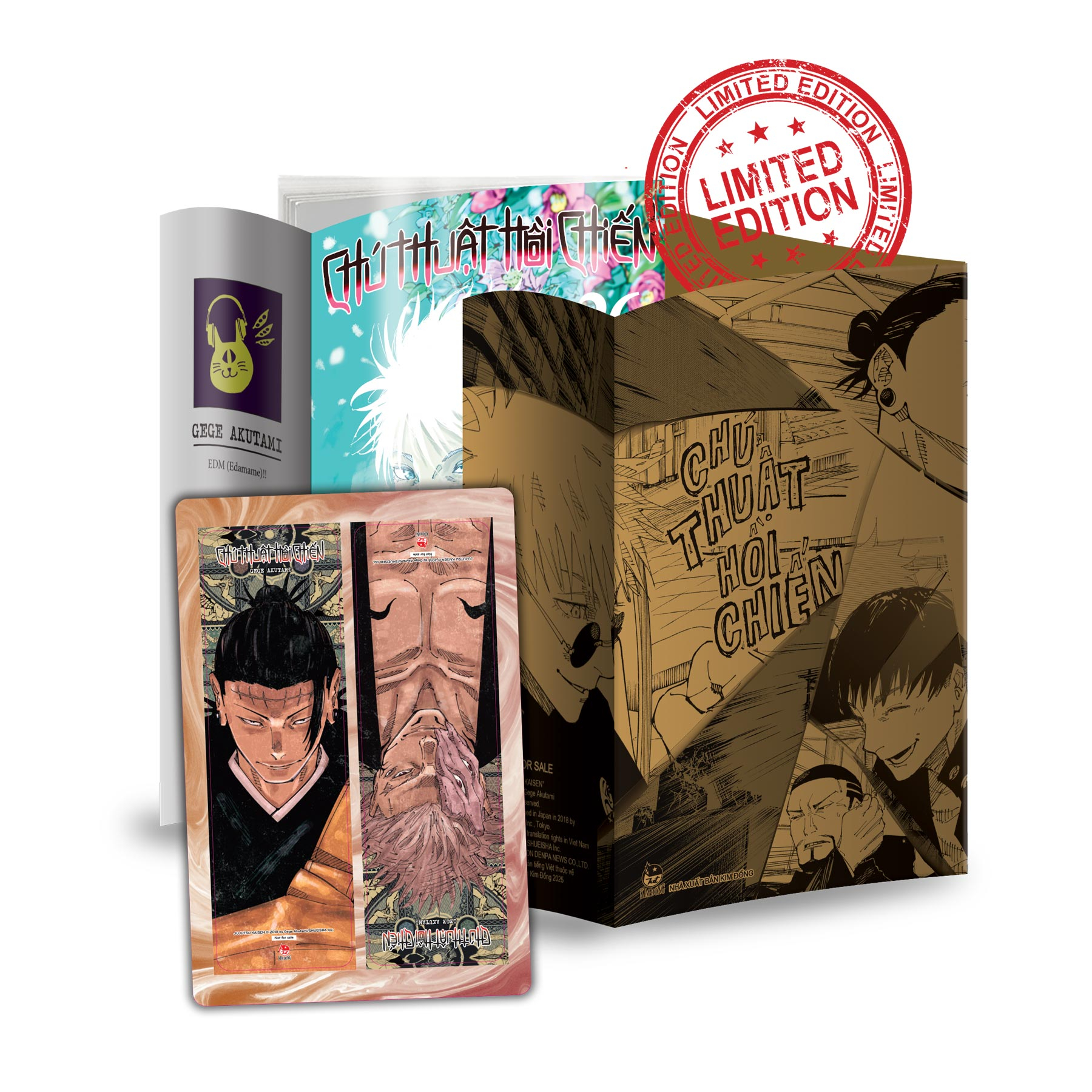 Bo
Chu Thuat Hoi Chien - Tap 26 - Ve Phuong Nam - Limited Edition - Tang Kem Kem Boc Bao Ve Sach + Set Bookmark PVC - Ảnh 2