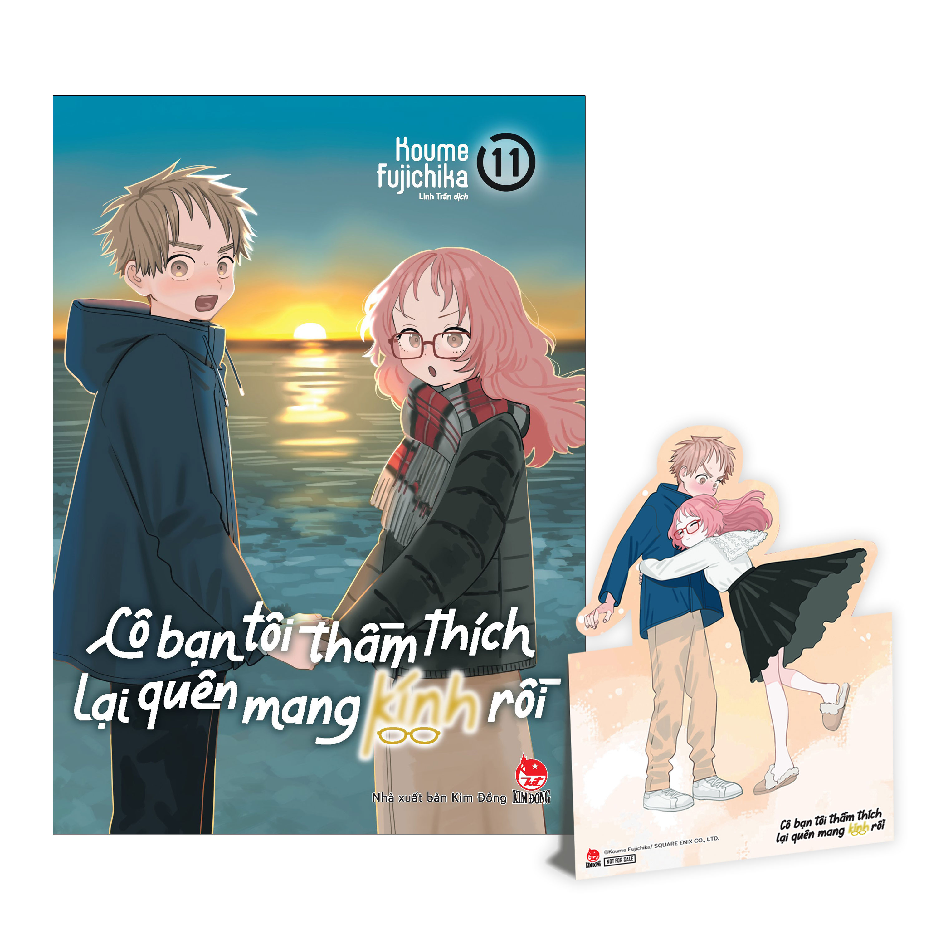 bộ cô bạn tôi thầm thích lại quên mang kính rồi - tập 11 - tặng kèm standee ivory - Ảnh 2