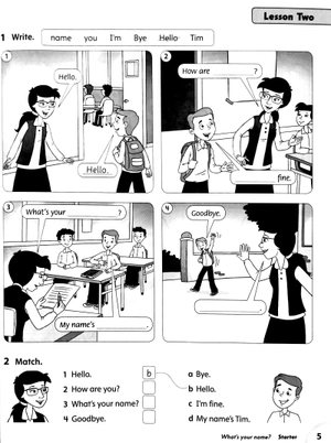 bộ combo american family and friends level 1: student book + workbook - Ảnh 8