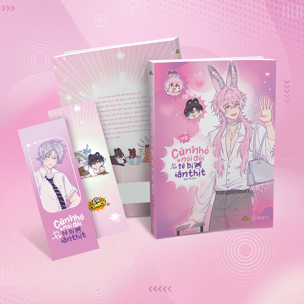 Bộ
Cún Nhỏ Nói Dối Sẽ Bị Ăn Thịt - Tập 5 - Tặng Kèm Bookmark Hai Mặt - Ảnh 2