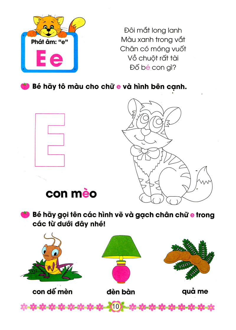 bộ cùng em vào lớp 1 - bé làm quen với chữ cái (tập 1) - Ảnh 9