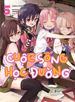 bộ cuộc sống học đường - tập 5 - tặng kèm postcard - Ảnh 2