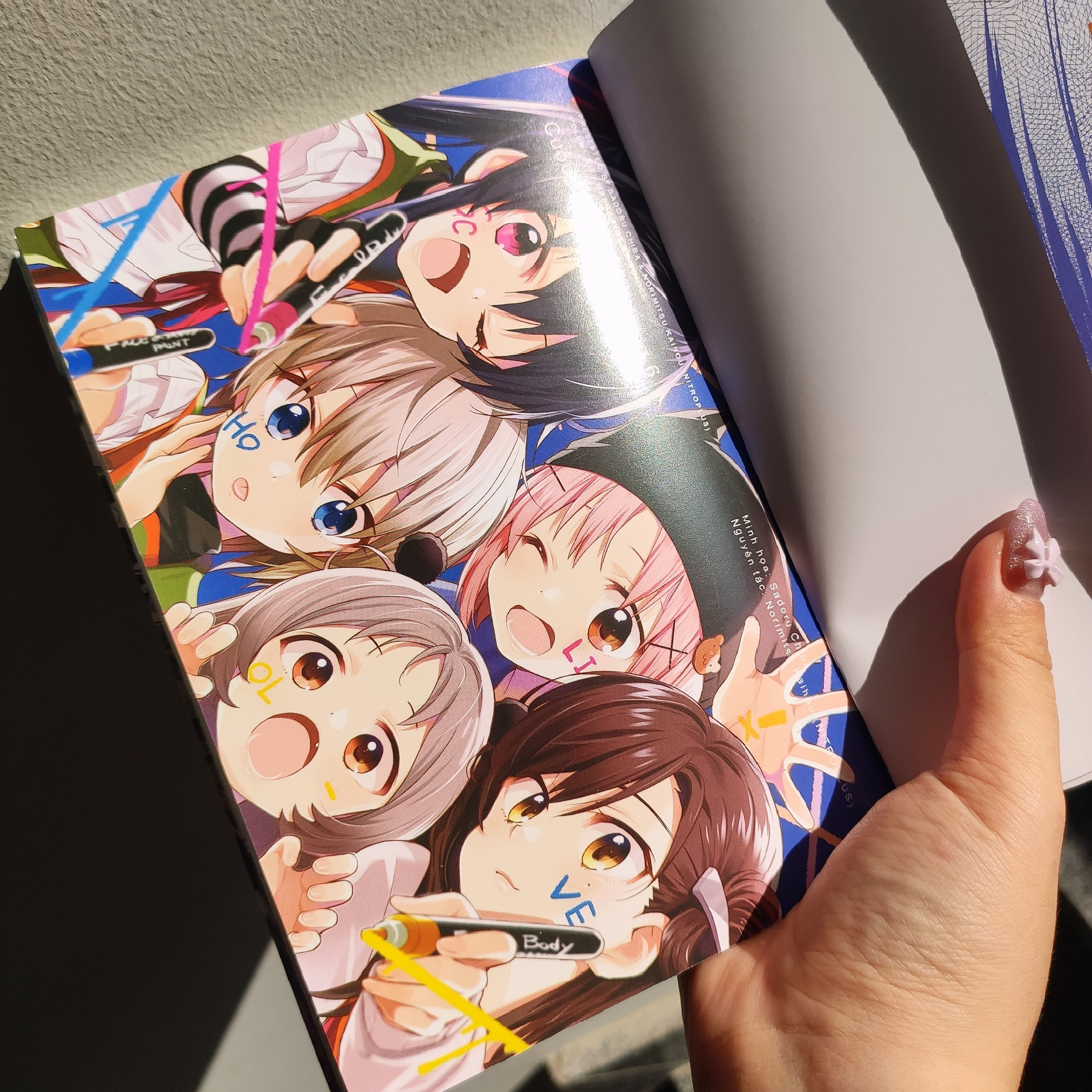 bộ cuộc sống học đường - tập 6 - bản đặc biệt - tặng kèm postcard + postcard pvc + standee acrylic - Ảnh 7