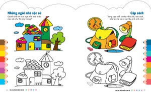 bộ cuộc sống muôn màu - tô màu & dán hình 2 (thích hợp cho trẻ 2 - 6 tuổi) - Ảnh 5
