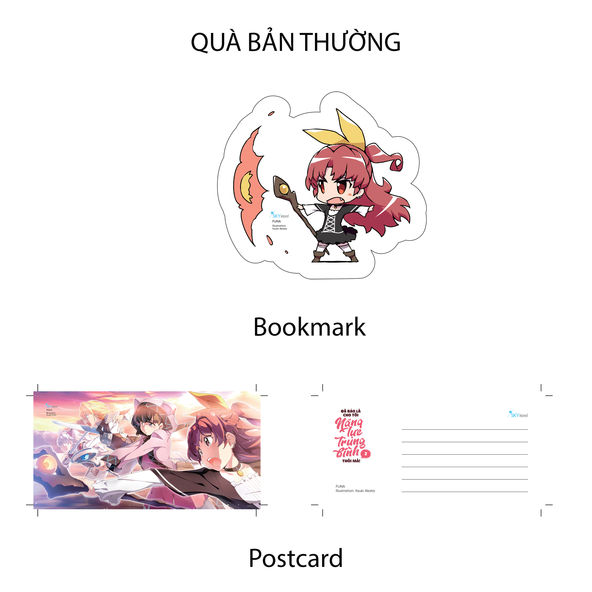 bộ đã bảo là cho tôi năng lực trung bình thôi mà! - tập 2 - tặng kèm bookmark + postcard - Ảnh 3