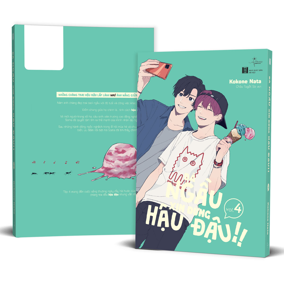 bộ đã ngầu xin đừng hậu đậu!! - tập 4 - tặng kèm postcard - Ảnh 2