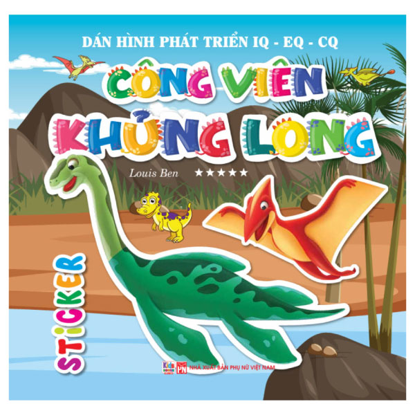 Bộ Dán Hình Phát Triển IQ-EQ-CQ - Công Viên Khủng Long - Tập 2 - Ảnh 11