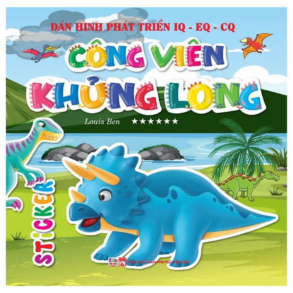 Bộ Dán Hình Phát Triển IQ-EQ-CQ - Công Viên Khủng Long - Tập 4 - Ảnh 11