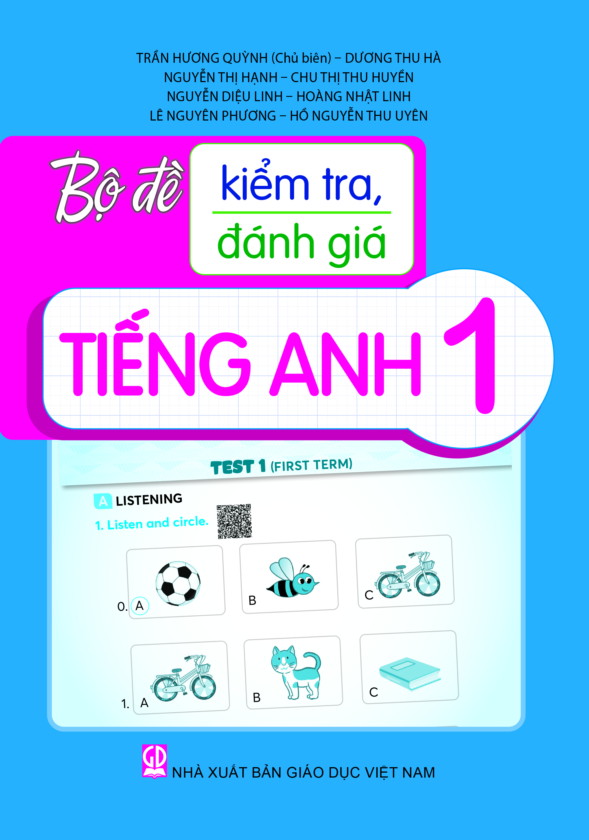 Bộ Đề Kiểm Tra, Đánh Giá Tiếng Anh 1 - Ảnh 2