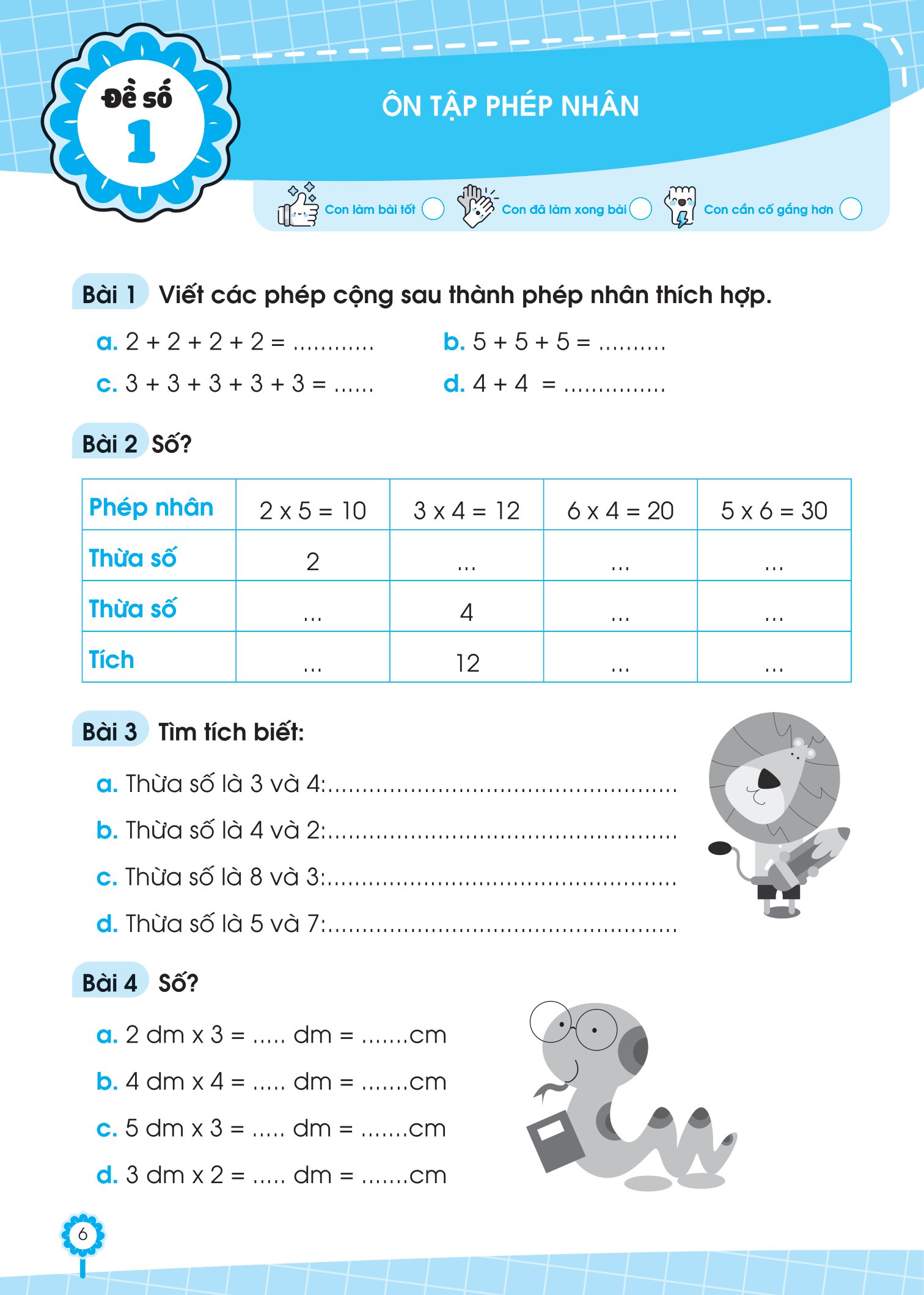 bộ đề ôn luyện và tự kiểm tra toán lớp 2 - tập 2 - Ảnh 6