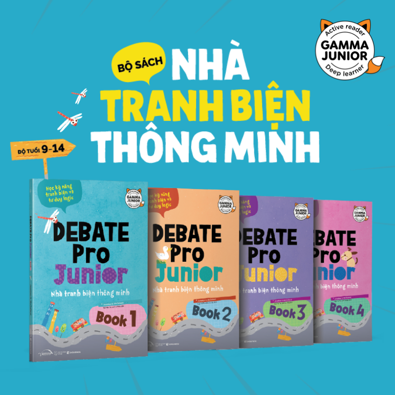 bộ debate pro junior: nhà tranh biện thông minh book2 - Ảnh 3
