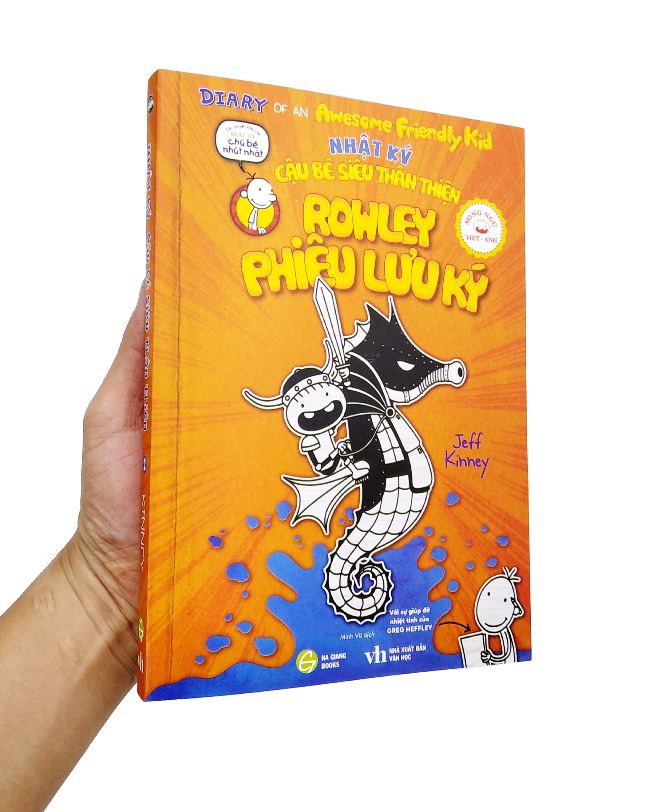 Bo
Diary Of A Wimpy Kid - Nhat Ky Chu Be Nhut Nhat - Tap 2.1 - Rowley's Adventure - Rowley Phieu Luu Ky - Song Ngu Viet-Anh - Ảnh 8